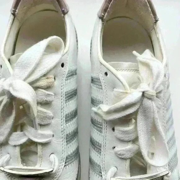 DSquared Leather Stripe Sneakers - Picture 3 of 6